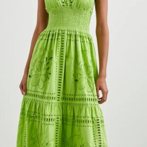 Rails Size L Fawn dress, Cotton, Island Green